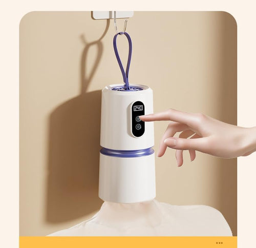 VIRELITHA-Portable Clothes Dryer Hanging Design Ultra Lightweight Quiet Operation with Drying Bag for Travel Dorm Hotel