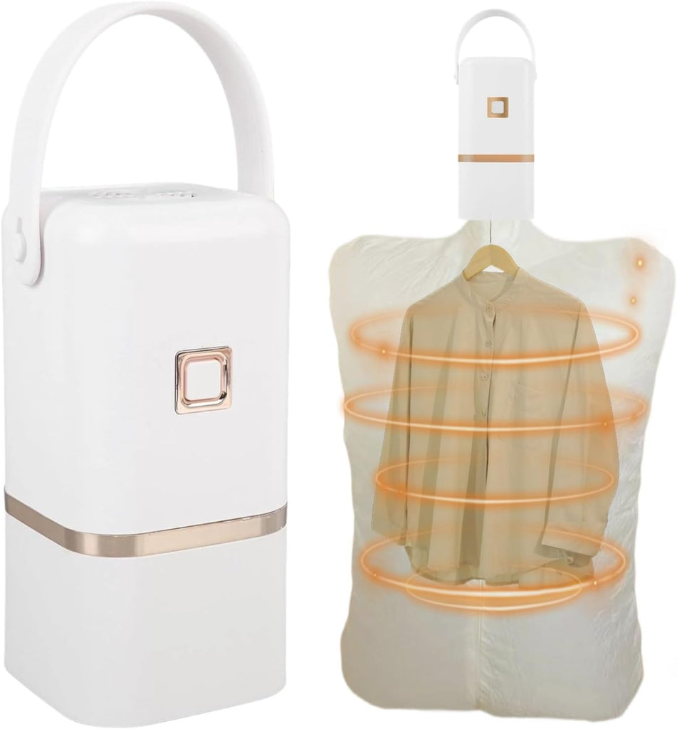 VIRELITHA-Portable Clothes Dryer Hanging Design One Touch Operation Removable Drying Cover Lightweight for Travel Dorm Apartment