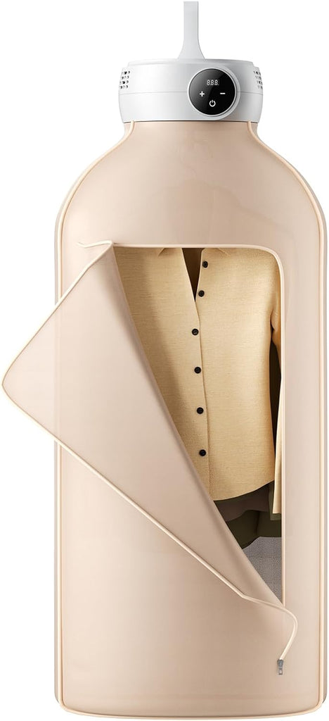 VIRELITHA-Standing Clothes Dryer Large Capacity Hanging Design Hot Air Circulation with Multiple Hanging Slots for Home Use