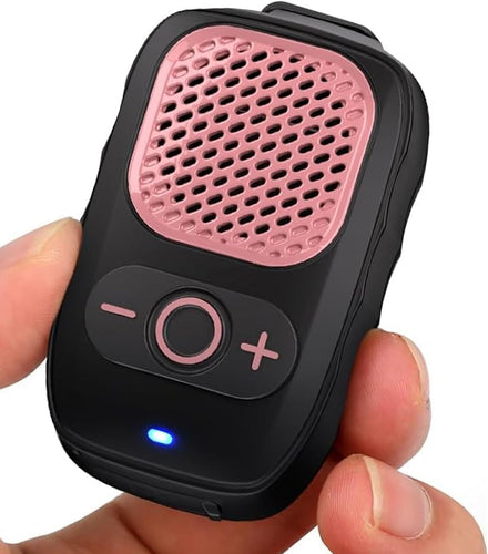 VIRELITHA-Mini Bluetooth Speaker Clip-On Portable Wireless Speaker Long Playtime Compact Speaker