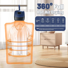 Load image into Gallery viewer, VIRELITHA-Portable Clothes Dryer Hanging Design Lightweight with Drying Bag for Travel Apartment Dorm Use