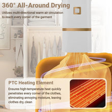 Load image into Gallery viewer, VIRELITHA-Portable Clothes Dryer Hanging Design One Touch Operation Removable Drying Cover Lightweight for Travel Dorm Apartment