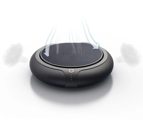 VIRELITHA-Car Air Purifie HEPA Filter Solar Aroma Air fresher Vehicle Home Desk Electric Product Supplies Gadgets