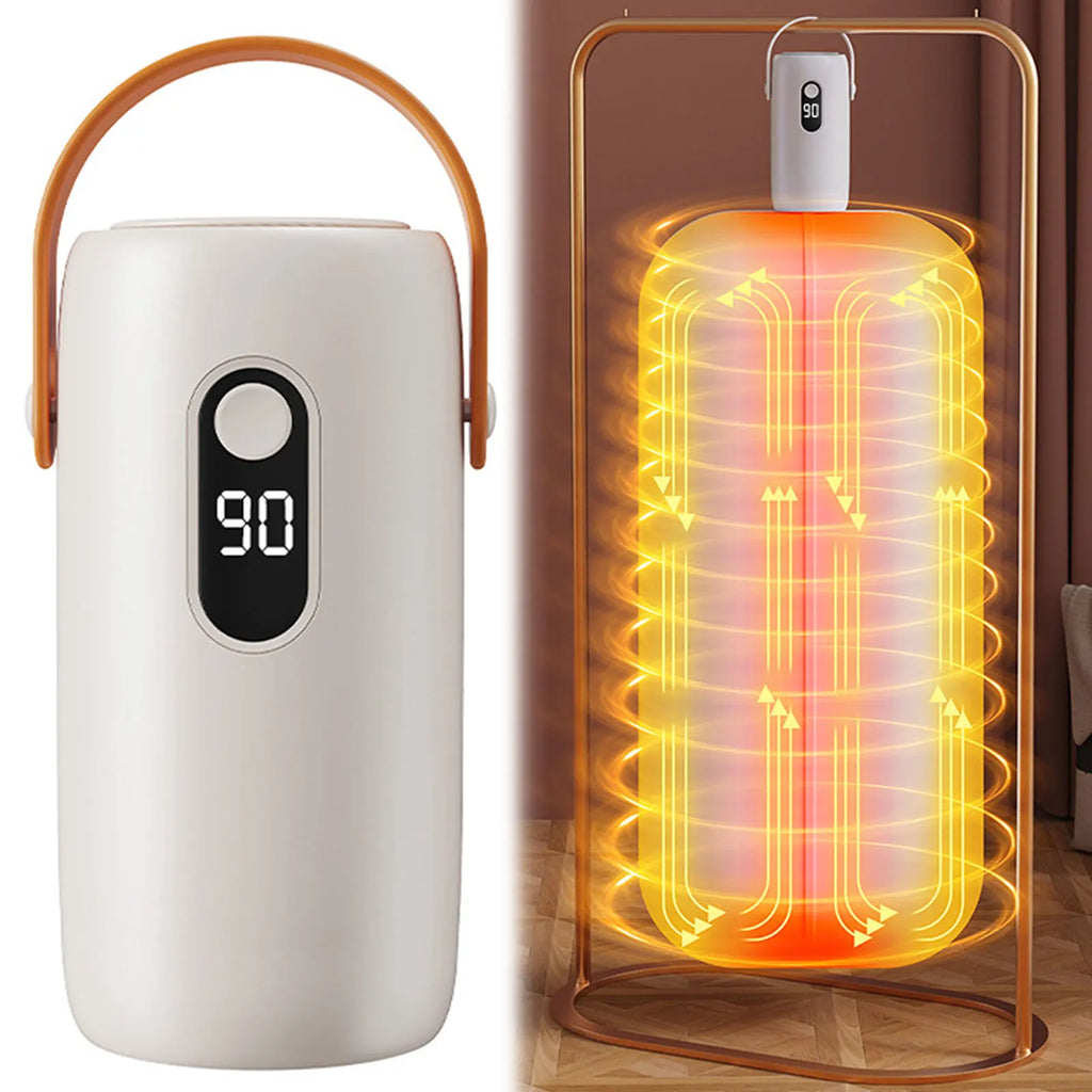 VIRELITHA-Baby Mini Clothes Dryer Foldable Smart Electric Laundry Sterilizer Drying Rack Energy Efficient Quiet Drying Machine